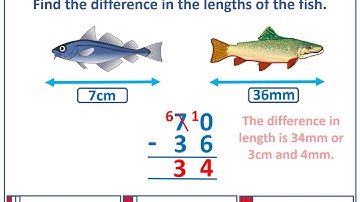 Year 3 Length and Perimeter Subtract Lengths