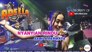 NYANYIAN RINDU ~ SABILA PERMATA || Adella live wonosobo