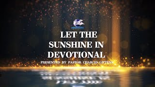 Let The Sunshine In'' Devotional - Friendship