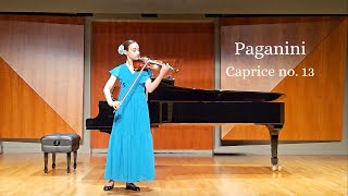 Paganini Caprice No. 13