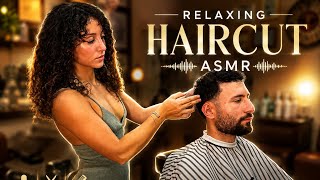 Professional Haircut ASMR ✂️ Relaxing Scissor Sounds, Soft Spoken & Precise Haircut by Iris screenshot 4