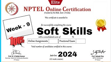 Soft Skills Week - 9 Assignment Answers || NPTEL 2024