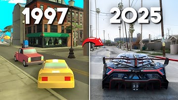 Evolution Of GTA Games 😍 (1997-2025) | From 2D Games To 3D Explained