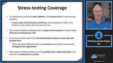 Governance and Stress Testing (FRM Part 1 2025 – Book 4 – Chapter 16)