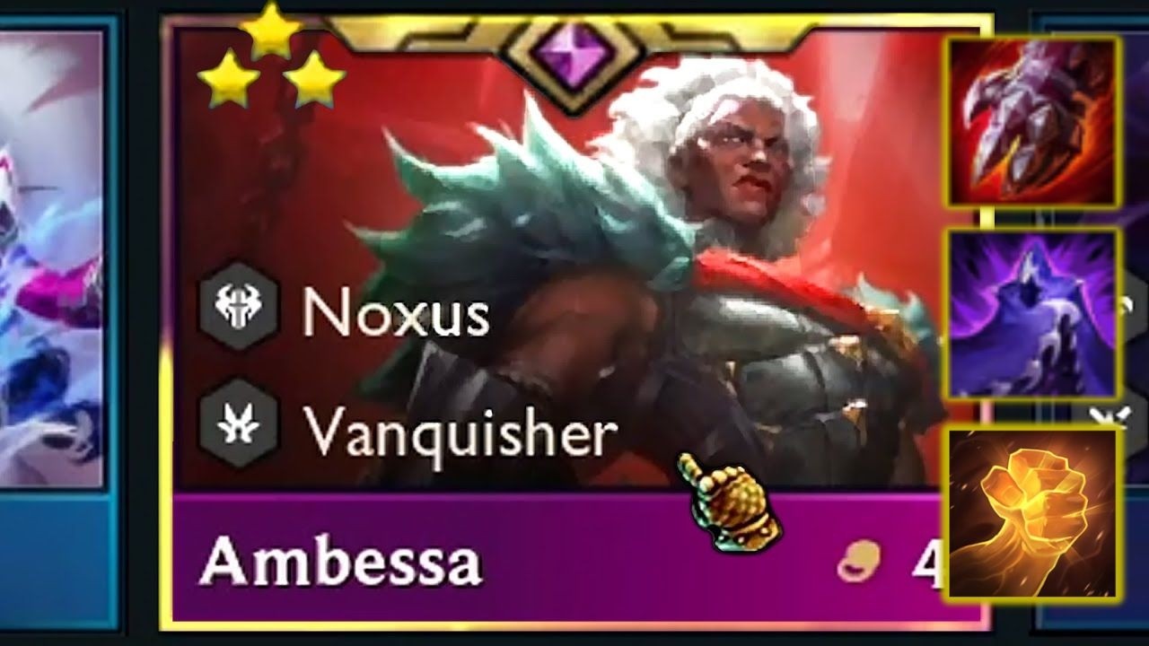 [TFT] Flex AD Fighter Into 3 Star AMBESSA!!!!