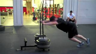 Max Effort Prowler workout