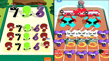 Merge ALPHABET LORE Run Vs Merge Alphabet Monster Fusion, Number Lore, Alphabet Lore ⭐ ABCDEFGHWXYZ