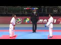 Alexandra Recchia (FRA) vs Sara Bahmanyar (IRI) -50kg.Tokyo Karate1Premier League 2019 Gold Medals