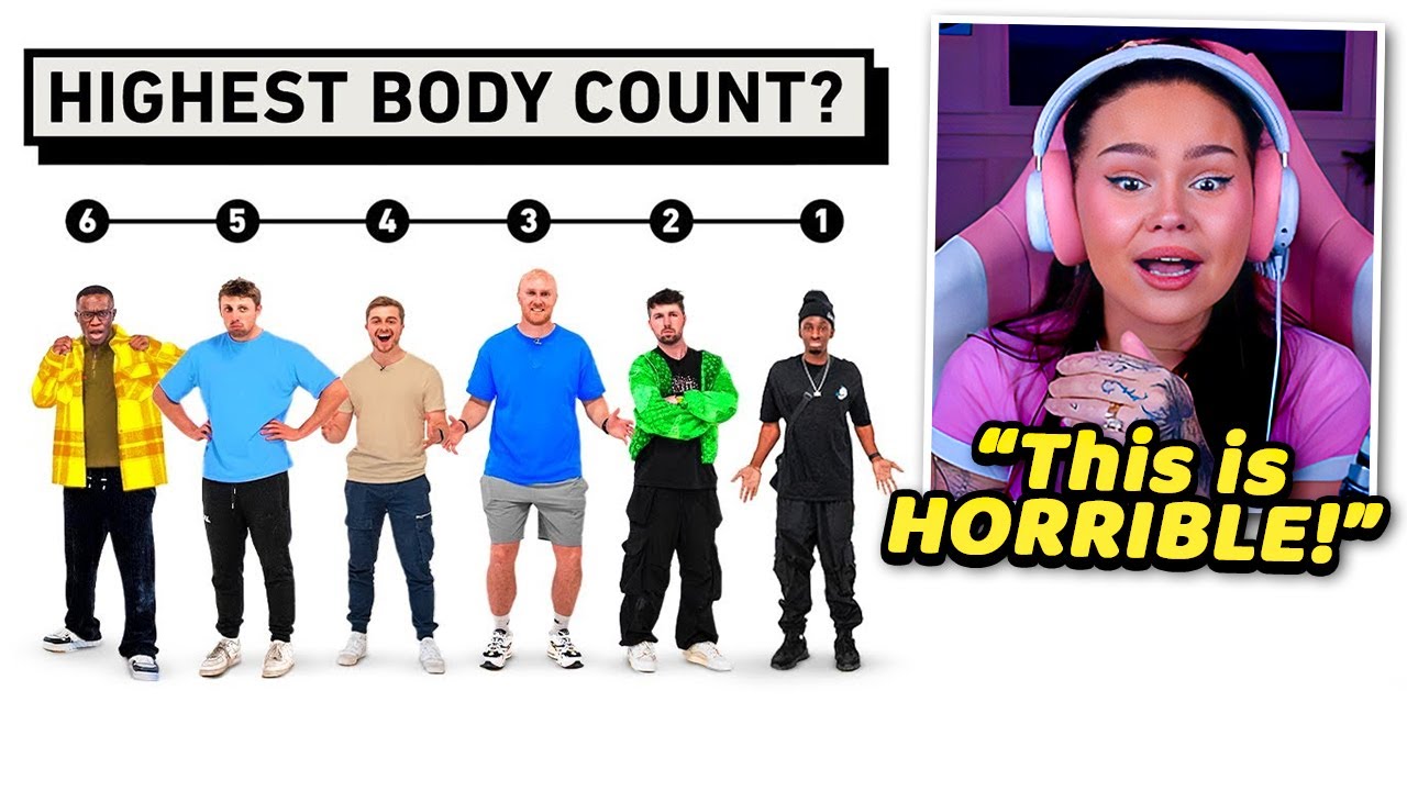 Talia Mar Reacts To SIDEMEN BRUTALLY RATE YOUTUBERS