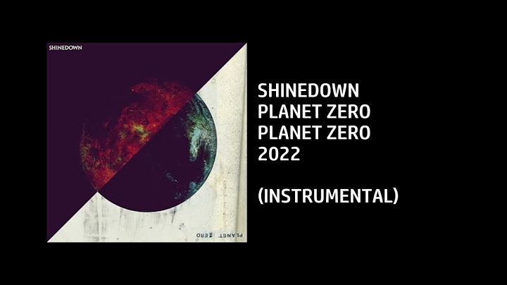 Planet Zero Instrumental version - Instrumental performance video thumbnail
