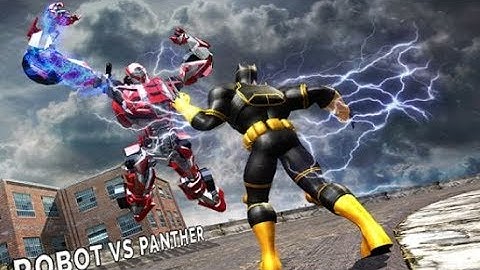 Flying Panther Superhero VS Transform Robot Battle | Android GamePlay