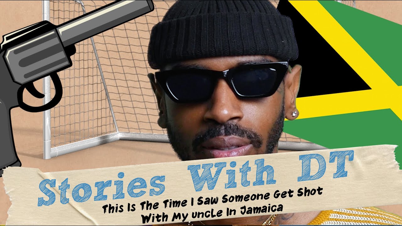 Это тот случай, когда я видел, как кто-то был застрелен вместе с моим дядей на Ямайке. Истории с DT