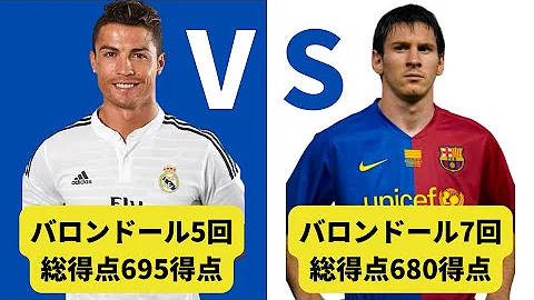 メッシとクリロナどっちが強い