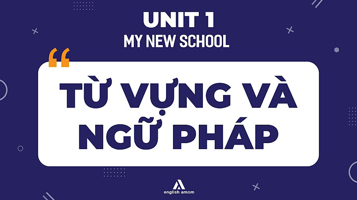 Bài tập ngữ pháp unit 1 tiếng anh lớp 6