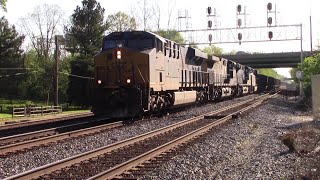 E780 Empty Coal Train heading back to Grafton, WV from Curtis Bay Yard Baltimore MD at St Denis MD