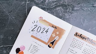 Set Up Нового Ежедневника #11 | New Bullet Journal Set Up Part 1 | Doronina Anastasia