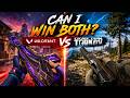 CAN I WIN BOTH? (Valorant vs Tarkov) 🔴 LIVE
