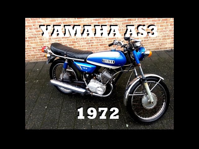 Yamaha AS3 125CC 1972 - YouTube