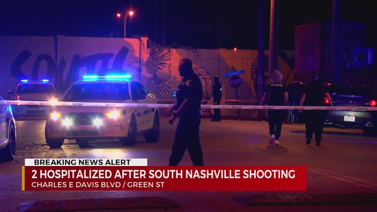 2 hospitalized after South Nashville shooting - YouTube
