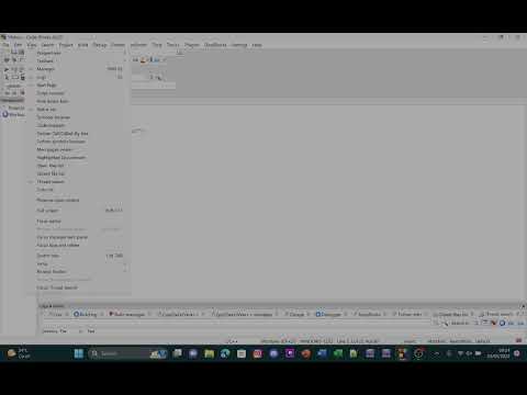 How to fix or make the Codeblocks screen back to default (No Console Logs, Etc)
