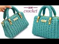 Anleitung zum Entwerfen einer neuen, einfachen und unkomplizierten Häkeltasche