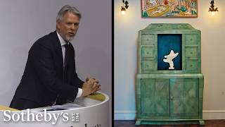 Rare Cabinet Sets New Record for Andre Groult Sotheby s