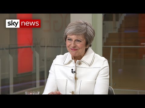 PM tells Sky News: 'I've never thought of giving up'