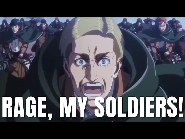 Attack On Titan Erwin Speech Japanese