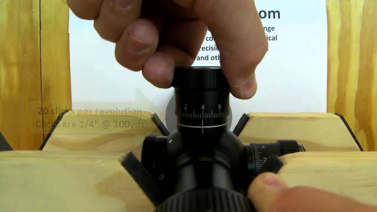 Zeiss Victory FL Diavari 6-24x56 Turret Demo - YouTube