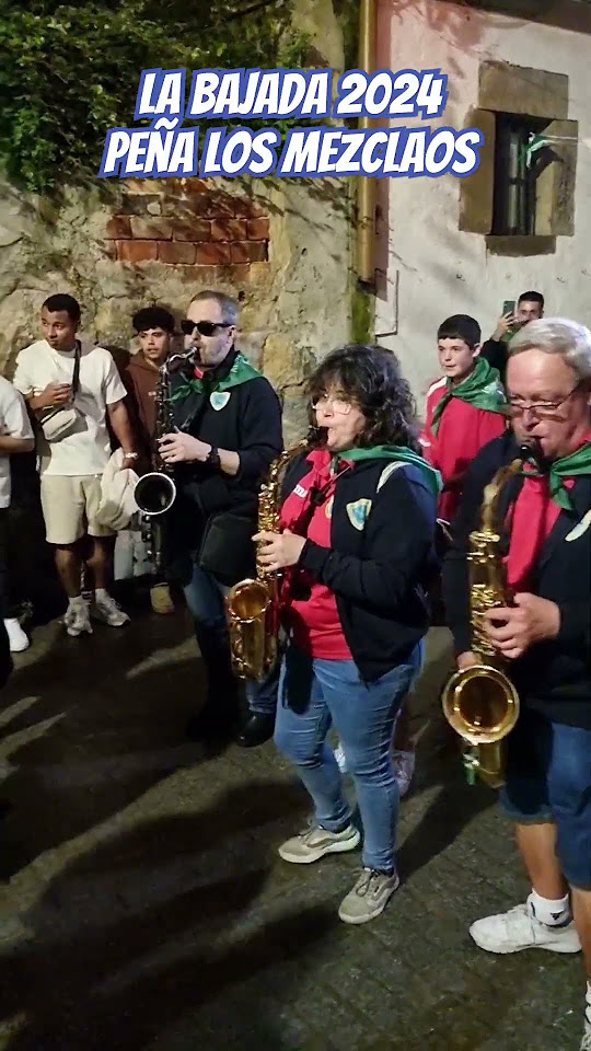 La Bajada 2024 Peña Los Mezclaos YouTube