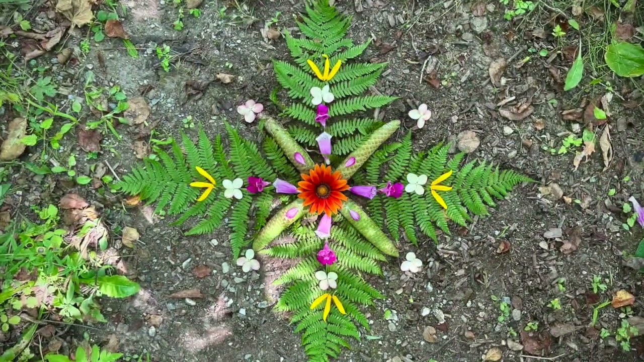 Late But Ready — Perennial  (earth altars by Laura Loescher)