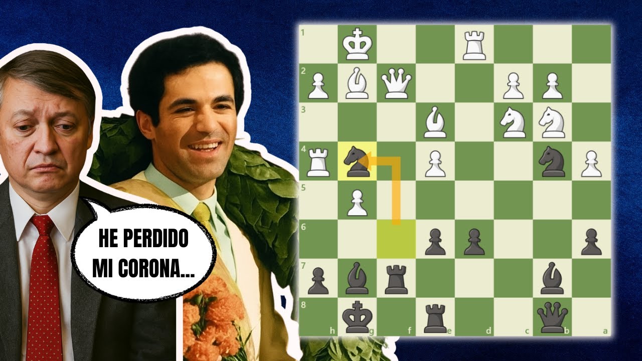 ¡Kasparov DERROTA a Karpov y se CORONA CAMPEÓN MUNDIAL! 🏆