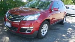 Used 2013 Chevrolet Traverse 2LT Red 3.6L V6 AWD- Elk River, Coon Rapids, Blaine, MN 2013 Chevrolet Traverse Grand Rapids Chevy Suv