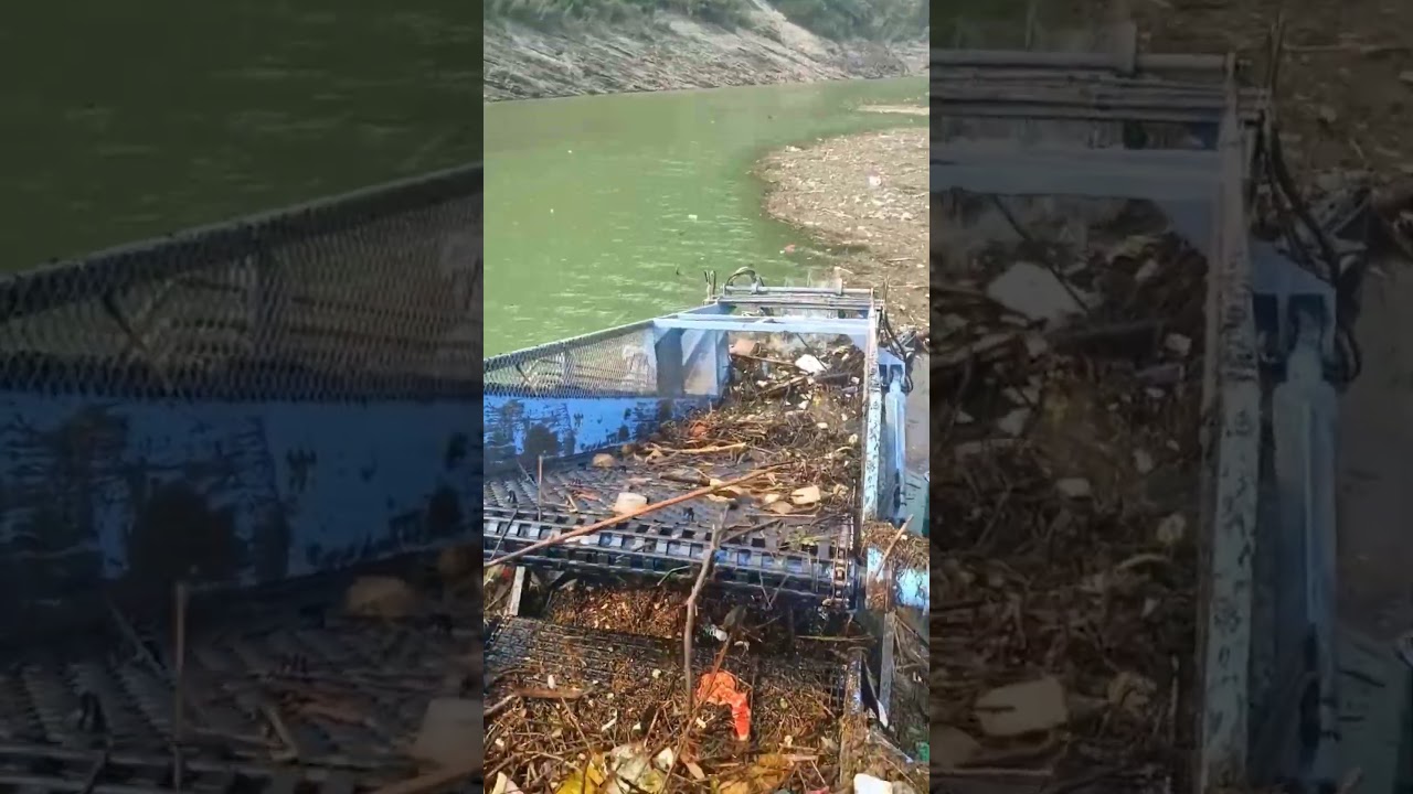 River garbage cleaning: Protect water resources.