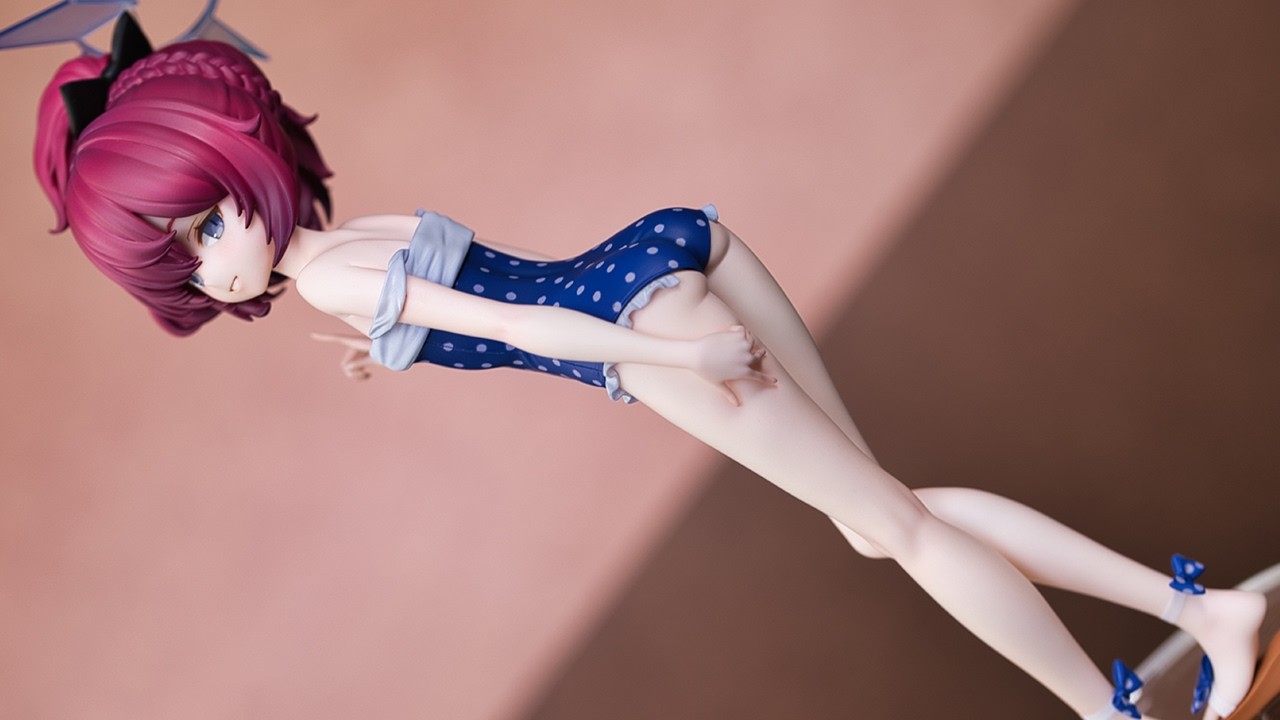 Blue Archive】I painted the garagekit swim suit Iroha! - YouTube