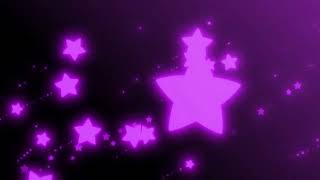 🌟Beautiful Motion Graphics Background of Rising LightPurple Stars🌟