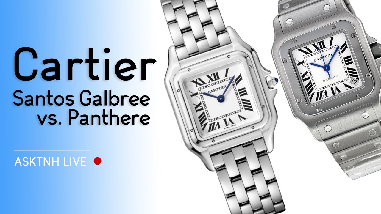 cartier santos vs panthere