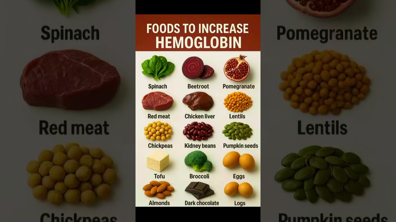 Food to increase hemoglobin ✨