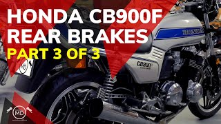 Honda CB900F Rear Brake Service : Part 3 of 3