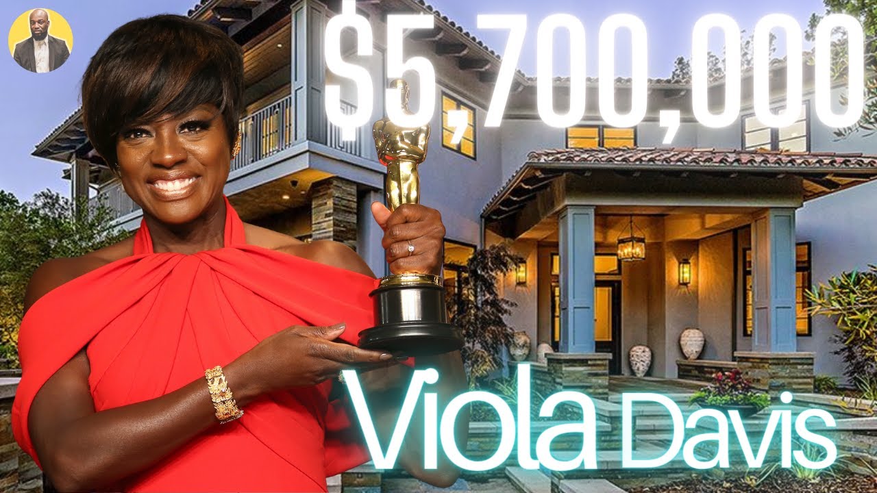 Viola Davis House Tour 5,700,000 YouTube
