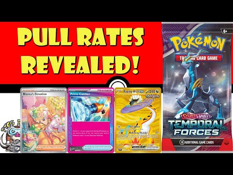 temporal forces booster box pull rates pulls (60 packs) : r/PokemonTCG Temporal Forces Booster Box: These