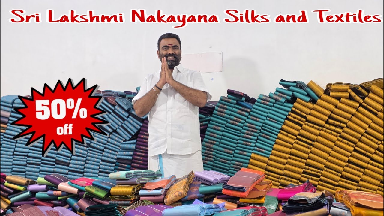 ✨ to day cotton saree // Sri Lakshmi Narayan silks and textiles