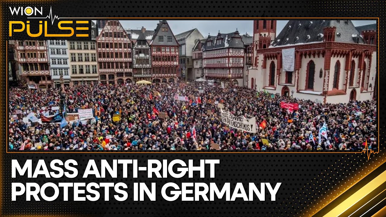Mass protests against Germany’s far-right AfD over deportation ‘master plan’ | WION Pulse
