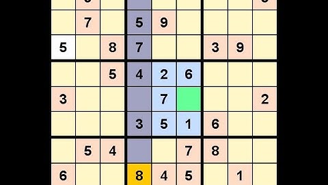 How to Solve Washington Times Sudoku Difficult November 20, 2022