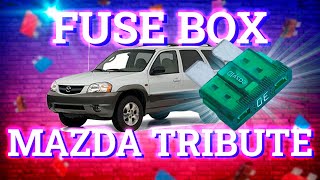 Fuse Layout Mazda Tribute 2001 2007