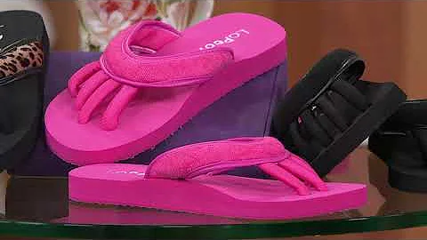 LaPedi On-the-Go Pedicure Sandal with Nancy Hornback
