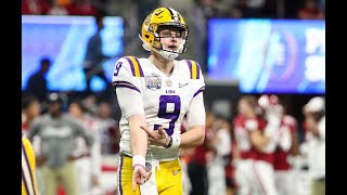 Joe Burrow (LSU QB #9) vs Oklahoma 2019