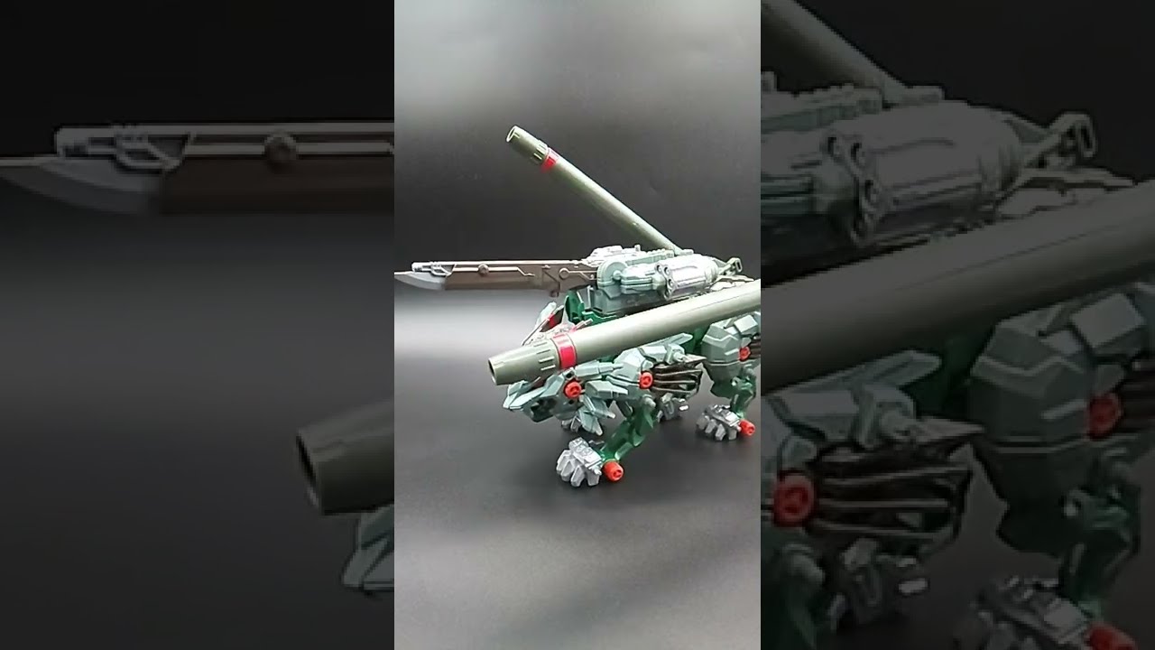 15秒ゾイド【ライジングライガー パンツァー】 - YouTube