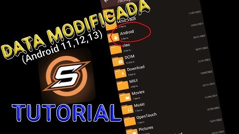 COMO COLOCAR DATA MODIFICADA NO ANDROID 13!!! (Samp Launcher)