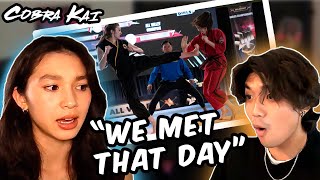 Oona O'Brien + Brandon H. Lee REACT and BREAK DOWN Devon's Best Moments in Cobra Kai (Part 2)